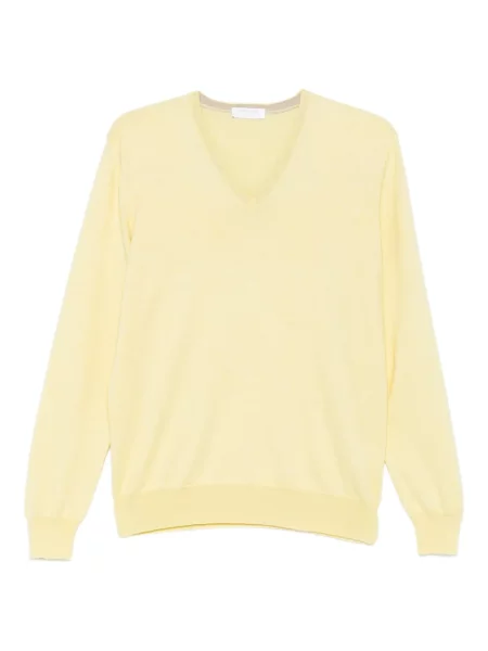Košulja Gran Sasso s V-izrezom žuta