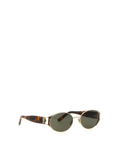 Okulary przeciwsłoneczne Saint Laurent brązowe