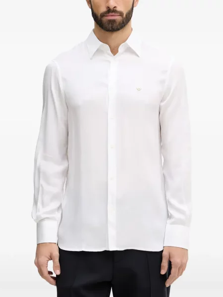 Košeľa Emporio Armani biela