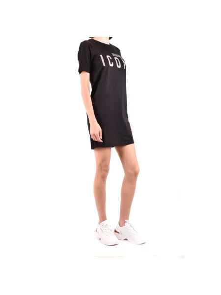 Sukienka Dsquared2 czarna