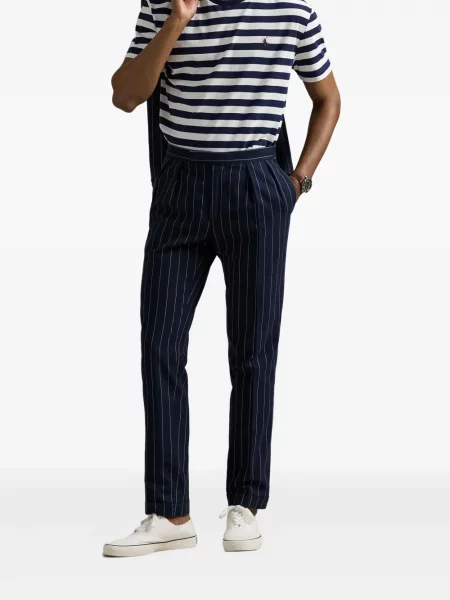 Μικρός κασκέτο Polo Ralph Lauren με χαμηλή μέση υφαίνω διαγωνίως πράσινο