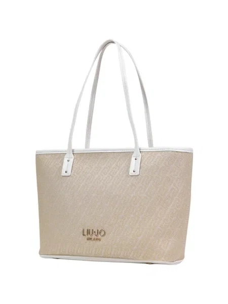 Geantă shopper Liu Jo bej