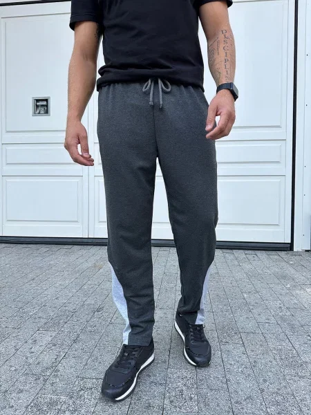 ISSA Plus Штани повсякденні Темно-сірий сірі