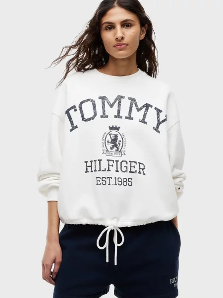 Світшот Tommy Hilfiger білий