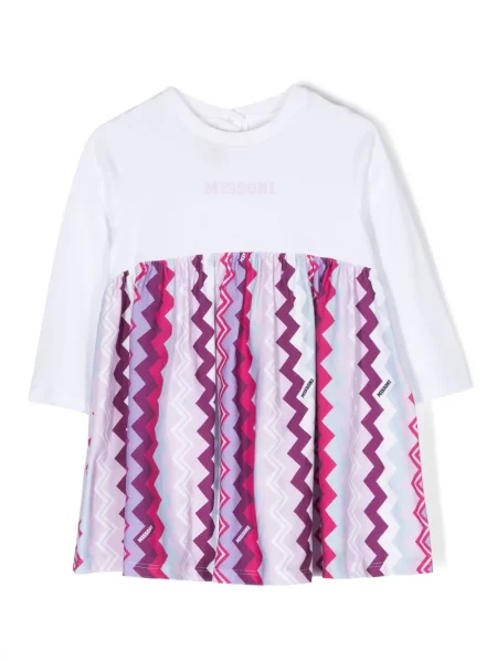 Sukienka dziecięca Missoni różowa