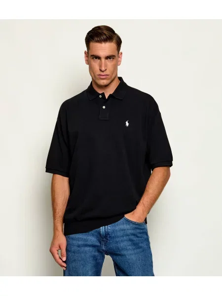 POLO RALPH LAUREN Tenisz póló | Relaxed fit fekete