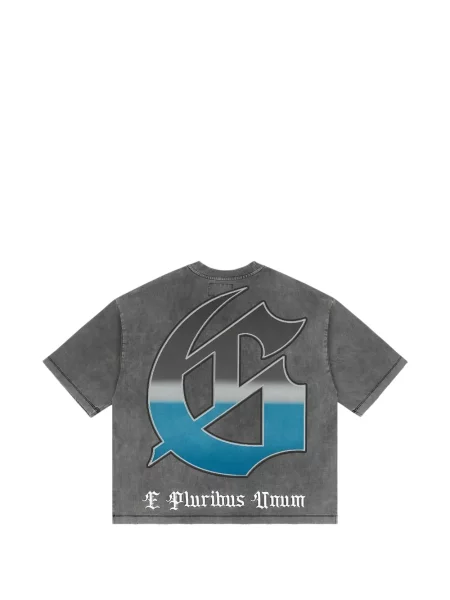 Tricou Godspeed cu imagine gri