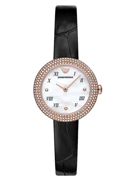 Часовници Emporio Armani черно