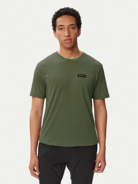 RVCA T-Shirt Icon καφέ