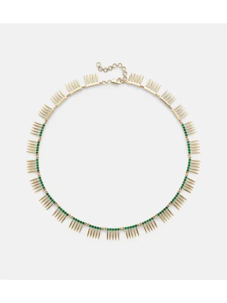 Ogrlica Ileana Makri zelena