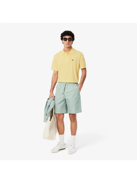 Lacoste Koszulka Polo Classic Fit Light Piqué żółta
