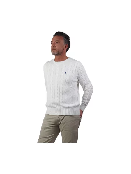 Sweter Polo Ralph Lauren biały