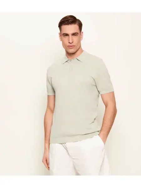 Tricou polo Drykorn verde