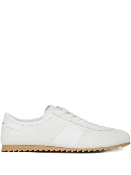 Tenisice Sandro s vezicama s čipkom bijela