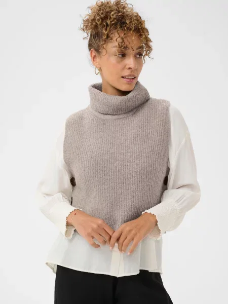 Cream Pulover CRStarfi deschis maro