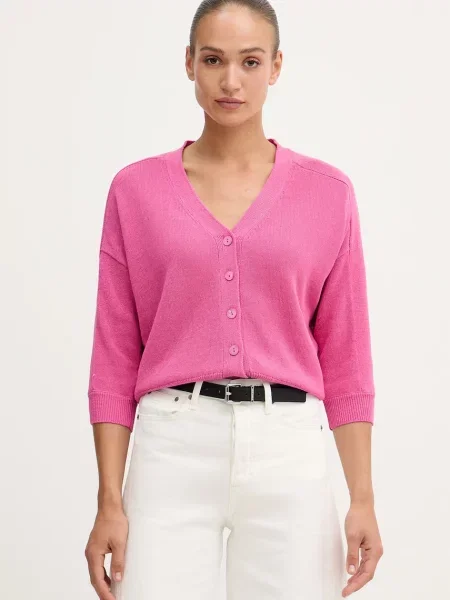 Marc Aurel cardigan pentru femei cu roz
