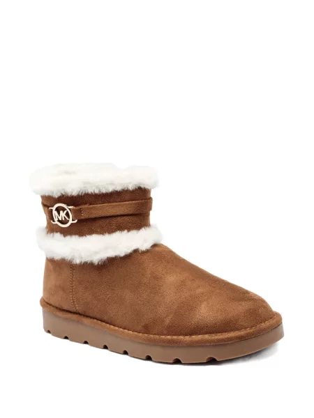 Dětské polokozačky Michael Kors hnědé