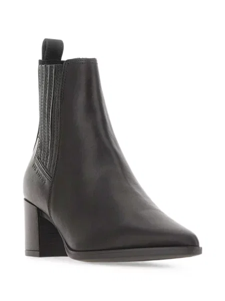Cizme scurte Copenhagen Studios din piele conici negru