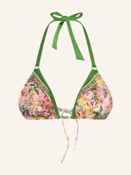 Watercult Trójkątny Stanik Bikini Pretty Boho rosa żółty