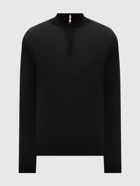 Шерстяной свитер Doriani Cashmere черный