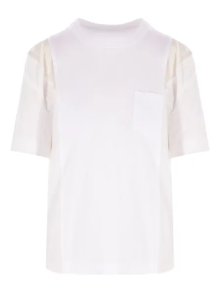 Tricou Sacai alb
