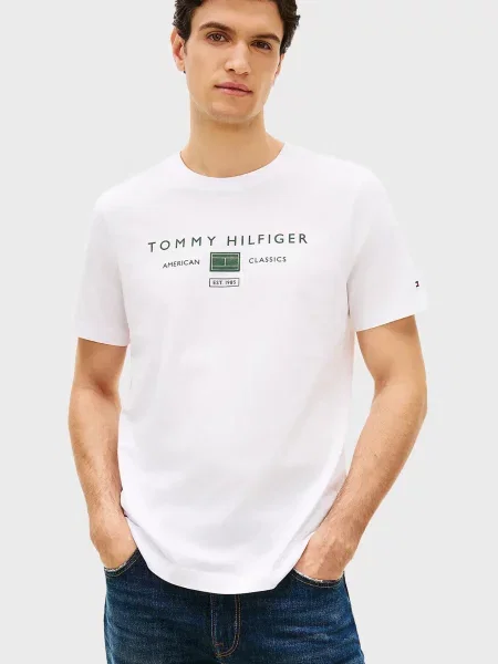 Футболка Tommy Hilfiger біла