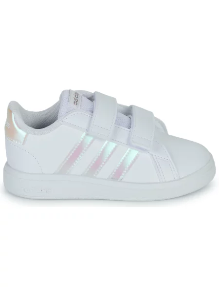 ADIDAS ORIGINALS Tenisice Grand Court srebro bijela