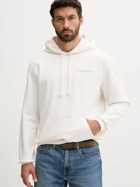 Tommy Jeans μπλούζα μπεζ