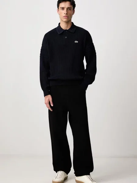 Lacoste πουλόβερ ανδρικό μπλε
