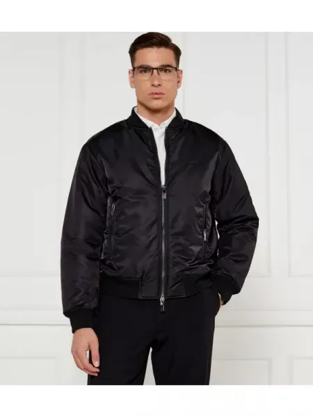 Armani Exchange Geacă bomber negru