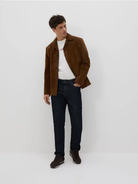 Reserved Blugi slim fit bleumarin