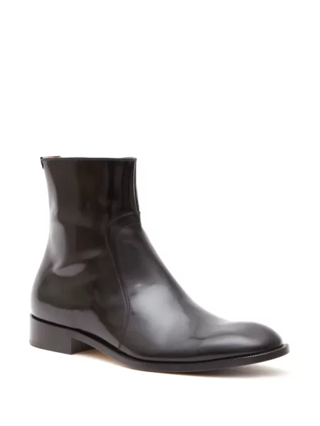 Botine Maison Margiela din piele negru