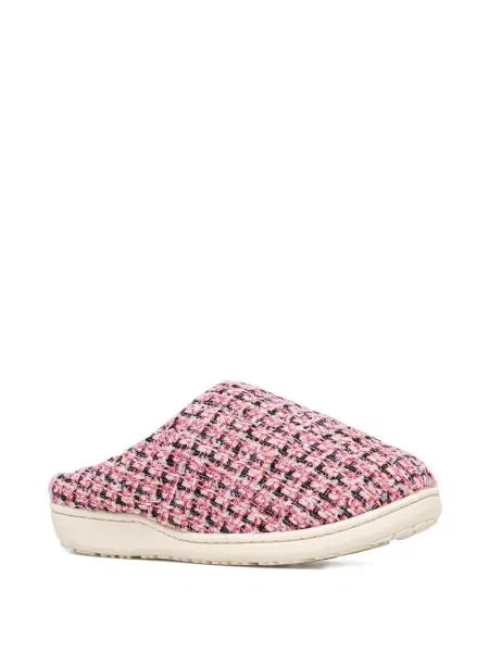 Papuci de casă Subu din tweed roz