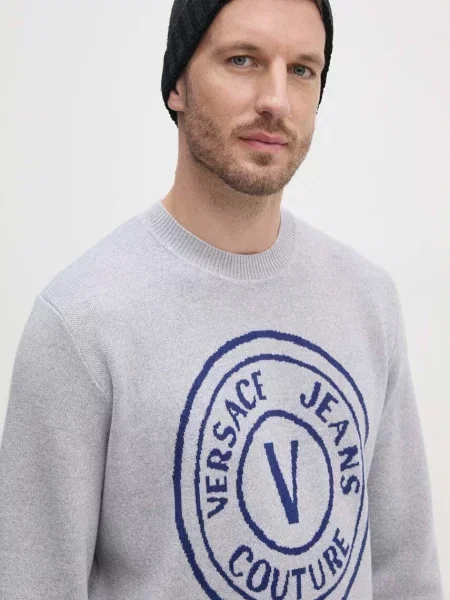 Шерстяной свитер Versace Jeans Couture