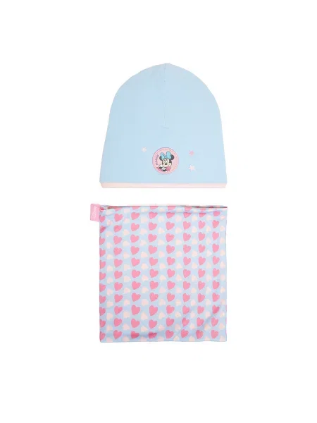 Mickey&Friends Набір шапка і снуд Голубий