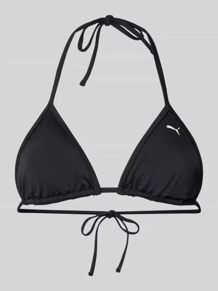 PUMA Swim Trójkątny Biustonosz Bikini czarny