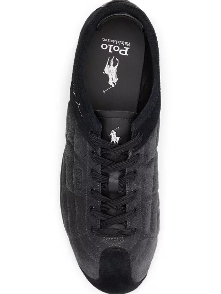 Замшевые кроссовки Polo Ralph Lauren