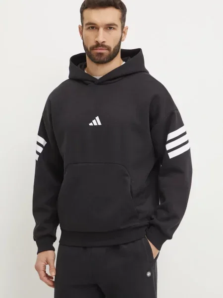 Pulover adidas Future Icons s kapuco črna