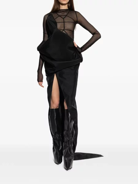 Sukňa Rick Owens čierna