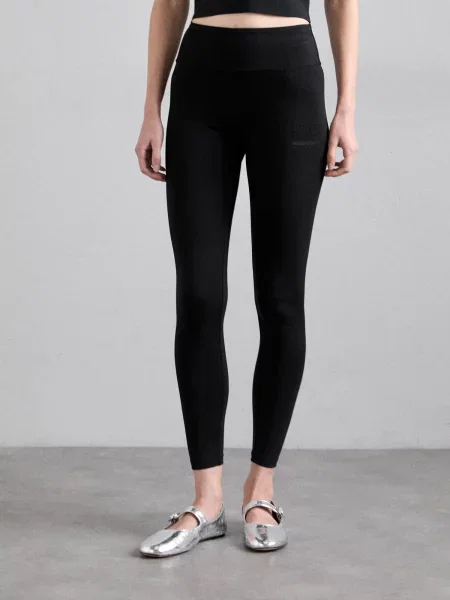 Emporio Armani Leggings negru
