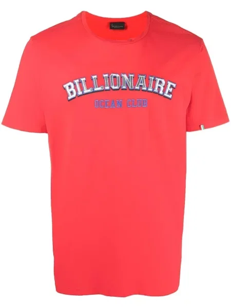 Tricou Billionaire cu imagine roșu