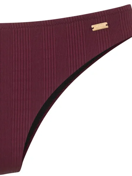 Copenhagen Studios Bikini hlačke vinsko / merlot rdeča