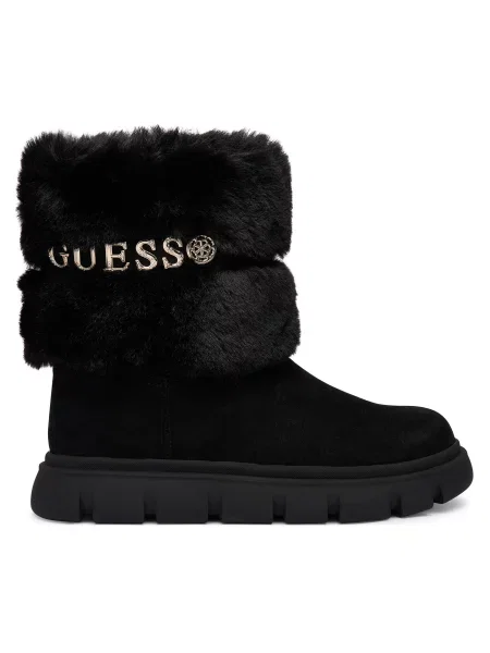 Апрески Guess FLFMEL черен
