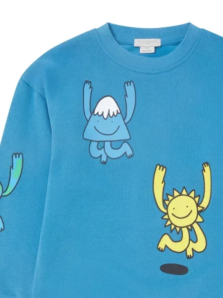 Bluza dziecięca Stella Mccartney niebieska
