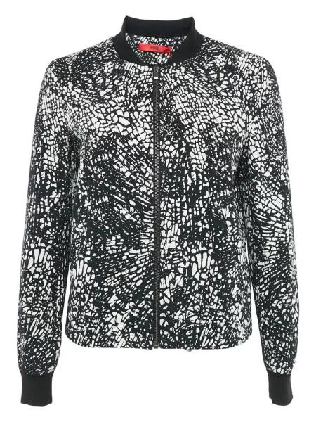 Geacă Boss Green Hugo Boss cu imagine negru