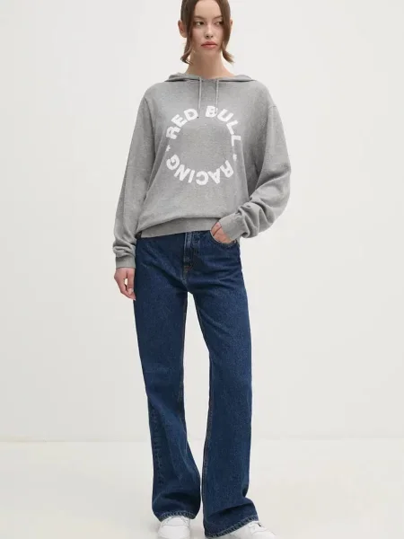 Red Bull Racing x Pepe Jeans pulóver szürke