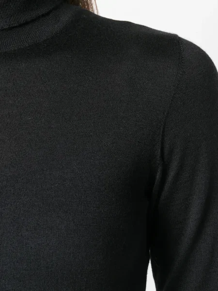 Pulover Brunello Cucinelli din cașmir clasic negru