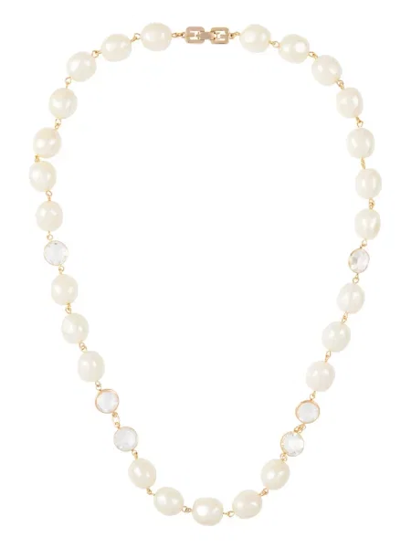 Colier Givenchy cu perle auriu