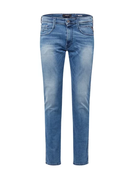 REPLAY Jeans Anbass denim albastru