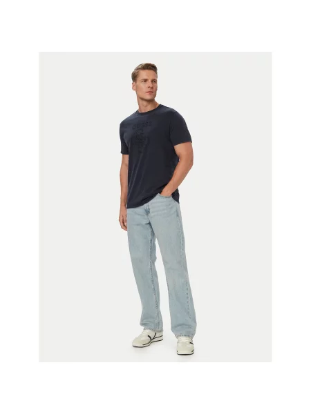 Guess Póló Sötétkék Regular Fit